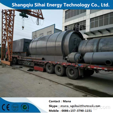 Day handling capacity 8-10tons pyrolytic plant
